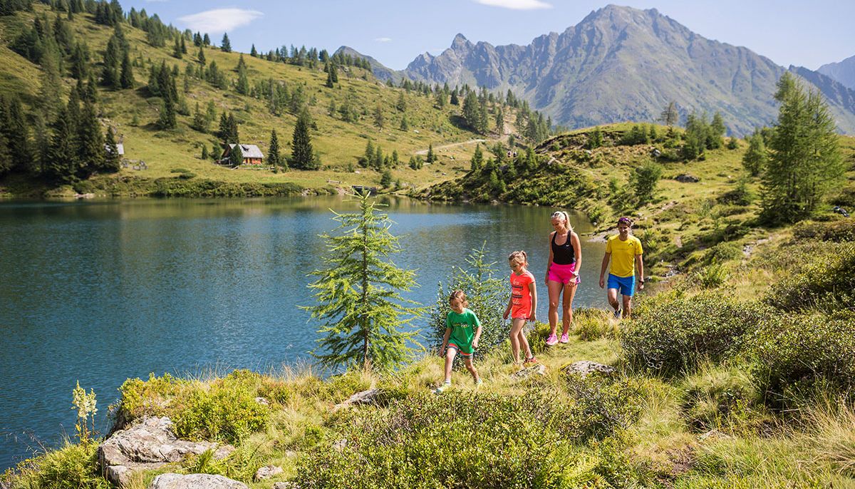 Hiking holiday with the whole family in the mountains of Salzburg's Lungau